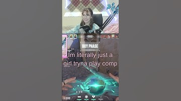 Girl tries to play competetive solo queue in valorant... #shorts