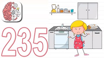 Brain Test Level 235 Walkthrough