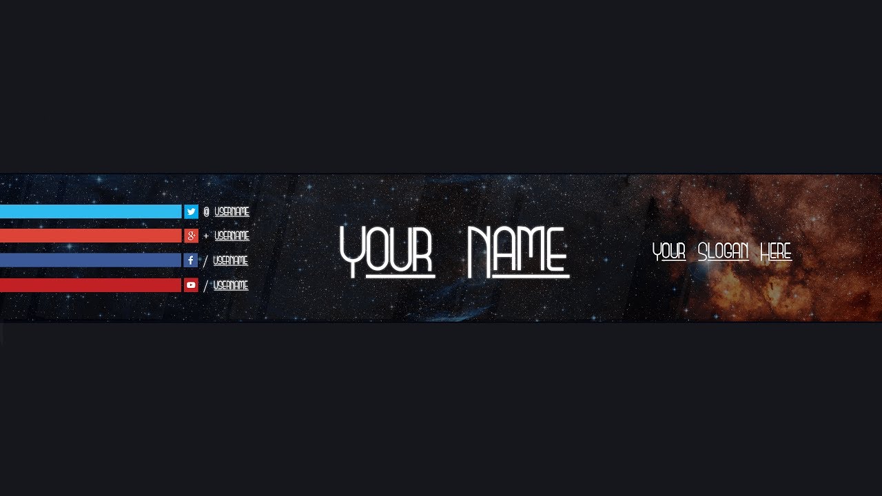  Youtube  Banner  Template  18 Adobe Photoshop  YouTube 