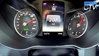 2015 Mercedes C 180 (156hp) - 0-208 km/h acceleration (1080p) Resimi