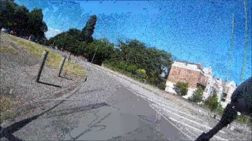 Filtering...watch out for right turning vans