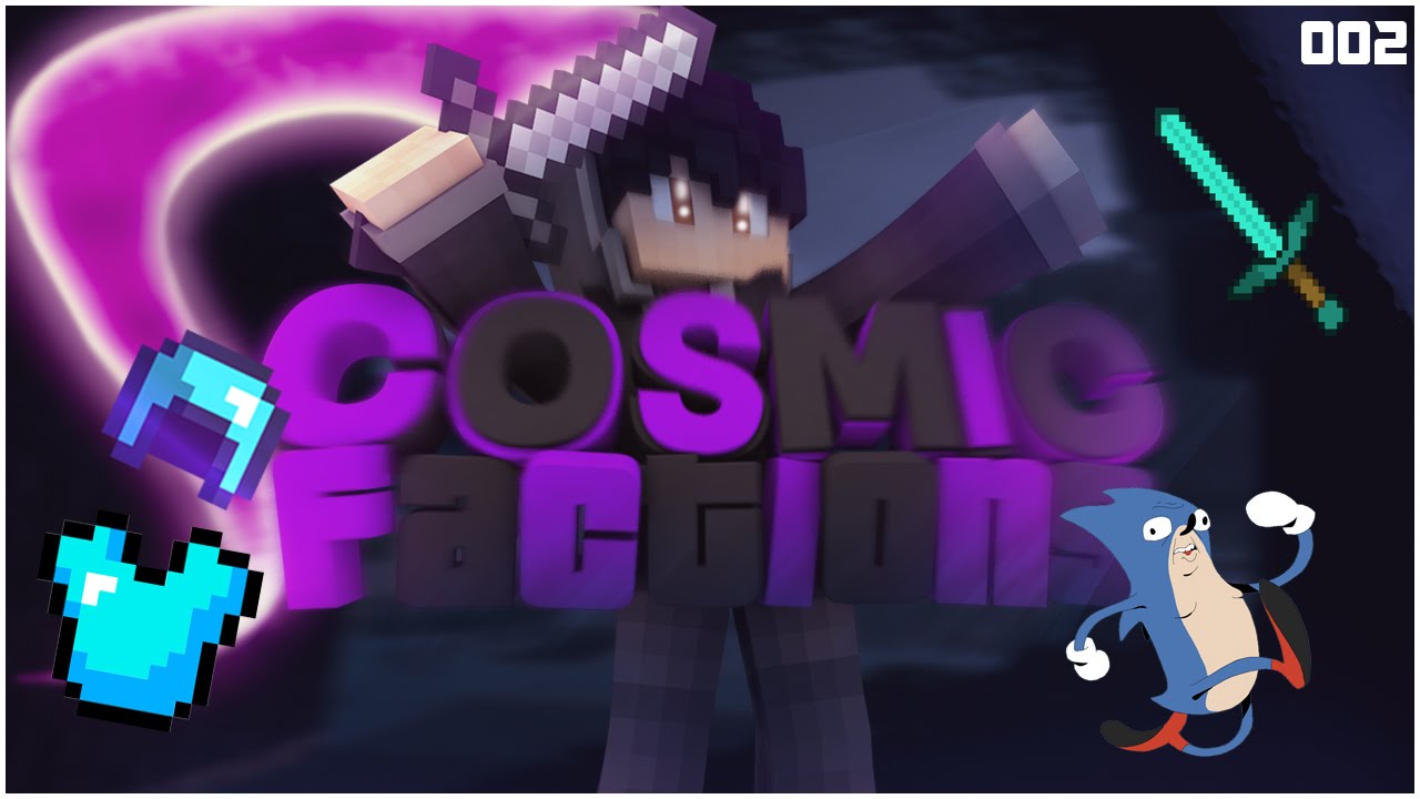 Minecraft Cosmic Factions: "ENVOY LOOTING!" #2 (Spirit)