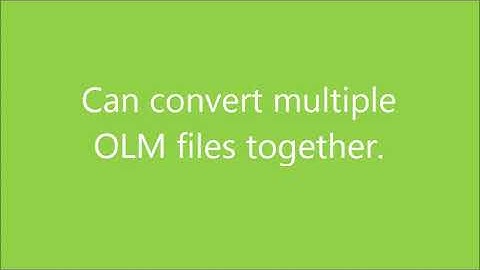 Export OLM Files to Apple Mail Format With Gladwev OLM Converter Pro