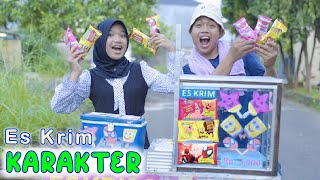 Dinda Jualan Es Krim Karakter