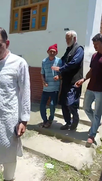G. M Saroori visited Mulchitter area in Tehsil Mugalmaidan #saroori