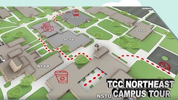 Animated Campus Map in 3D
