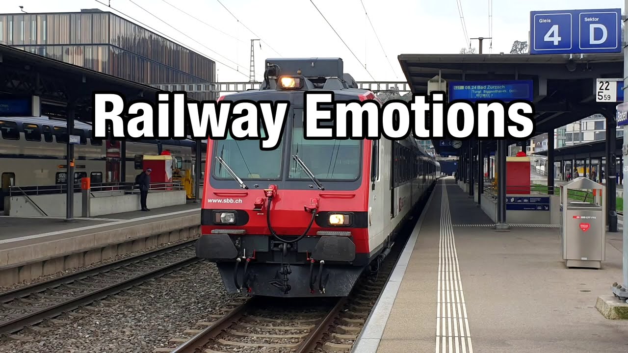 🚆 Full round-trip to the hot springs (Cab Ride Switzerland | S27 Baden - Bad Zurzach - Baden)