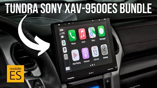 Toyota Tundra Sony XAV9500ES Plug & Play Kit Installation | 2014  2021 Toyota Tundra