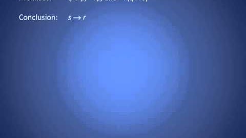 Contradictory Premises and Conditionalization Proof Example