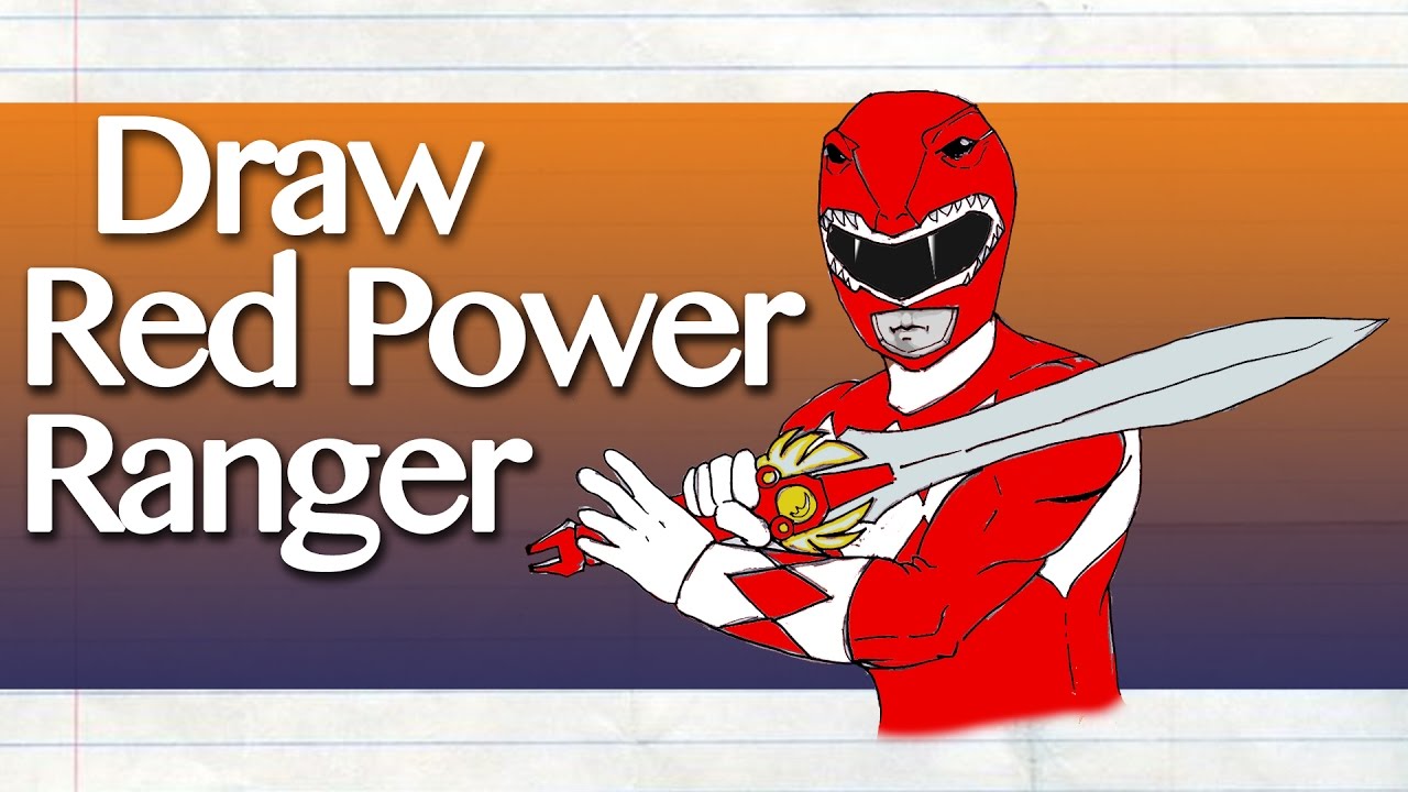Red Power Ranger Coloring Pages - Get Coloring Pages