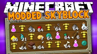 Minecraft Modded Skyblock | INSANELY FAST CURSED EARTH MOB SPAWNER! #9 [Modded Minecraft 1.14]