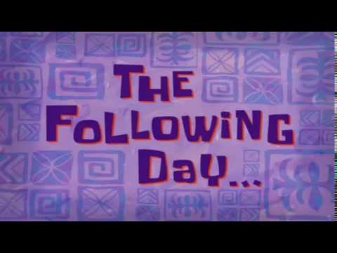 The Following Day... | SpongeBob Time Card #89