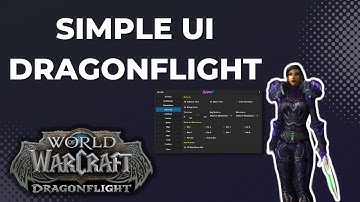 DRAGONFLIGHT Clean UI - Minimalistic & Dark UI
