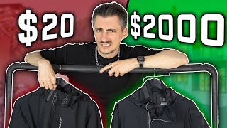 $20 VS $2000 Jacket