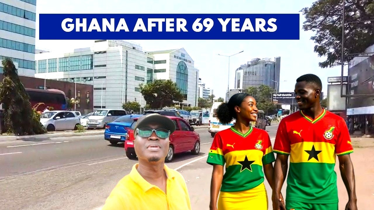 Peaceful Streets Of Accra Ghana After 69 Years Of Independence : Tour #ghanavlog #africa
