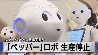 人型ロボ｢ペッパー｣ 生産停止　ソフトバンクＧ販売不振か（2021年6月29日）