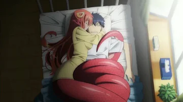 Monster Musume (Dub) | what are you doing in my bed wake up it is already morning