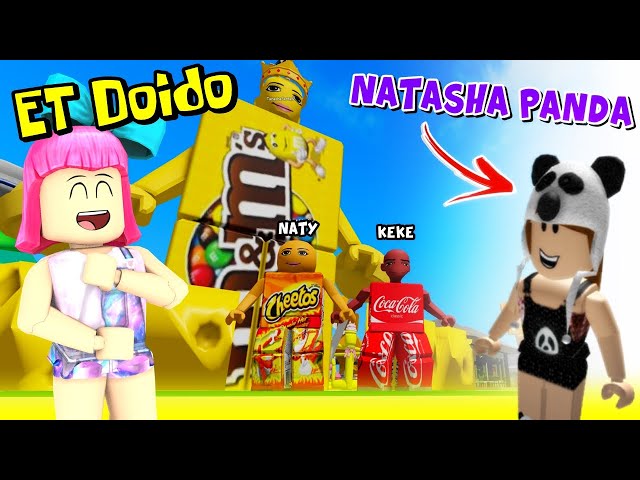 INVADIMOS O MAPA DO ET DOIDO DA NATASHA PANDA ! ( Historinha Roblox ) 