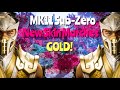 MK11 NEW GOLD SUB-ZERO SKIN Tryhard Gameplay (High Level Avalanche)