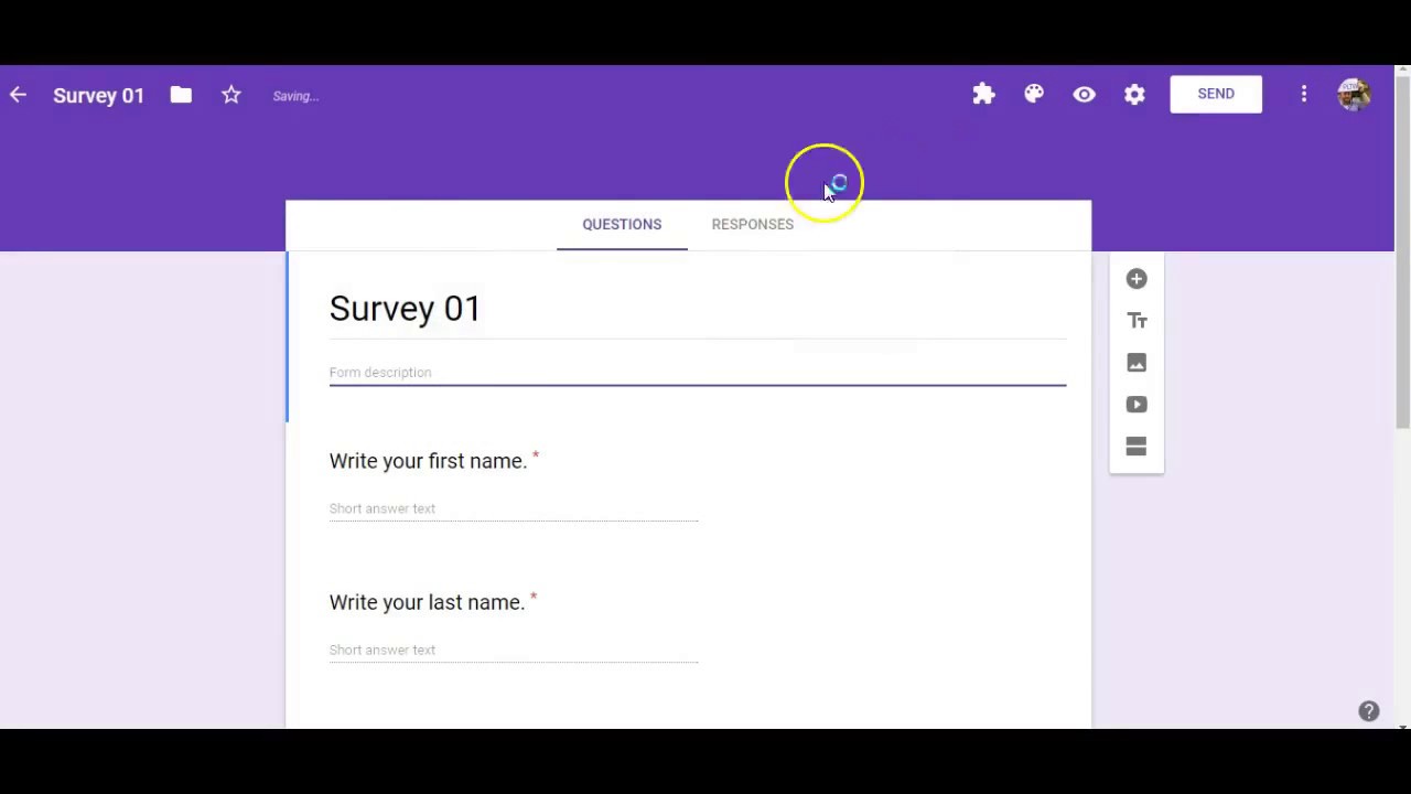 how-to-make-a-google-form-survey-youtube