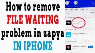 How to remove file waiting problem in zapya in Iphone  | Android | Iphone | Zapya screenshot 5