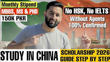 CSC Scholarships China (Step by Step Guide 2026) Don