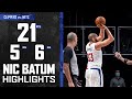 Nicolas Batum (21 PTS 5 3PM) Was Dialed In vs. Brooklyn Nets | LA Clippers