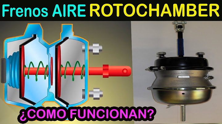 sabes como frena un trailer? asi funciona el rotochamber para que un camion frene con frenos de aire