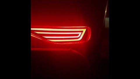 Toyota fortuner rear bumper reflectors with matrix indicators