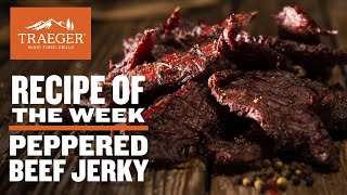 Subscribe: https://www./user/traegergrills?sub_confirmation=1 see full
recipe here:
https://www.traegergrills.com/recipes/beef/peppered-beef-jerky...