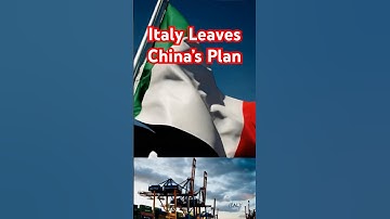 Italy Quits China’s Belt and Road — Here’s Why