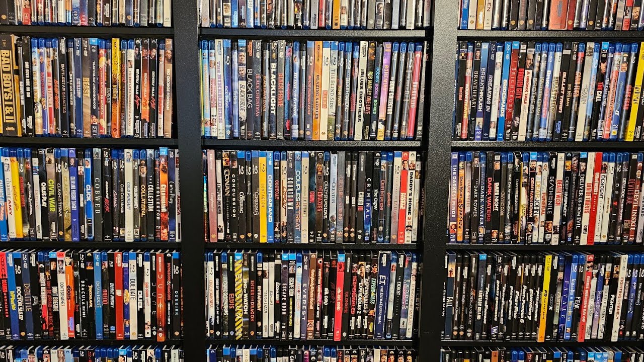 My 4KUHD and blu ray collection of studio releases Part 1 - 2025