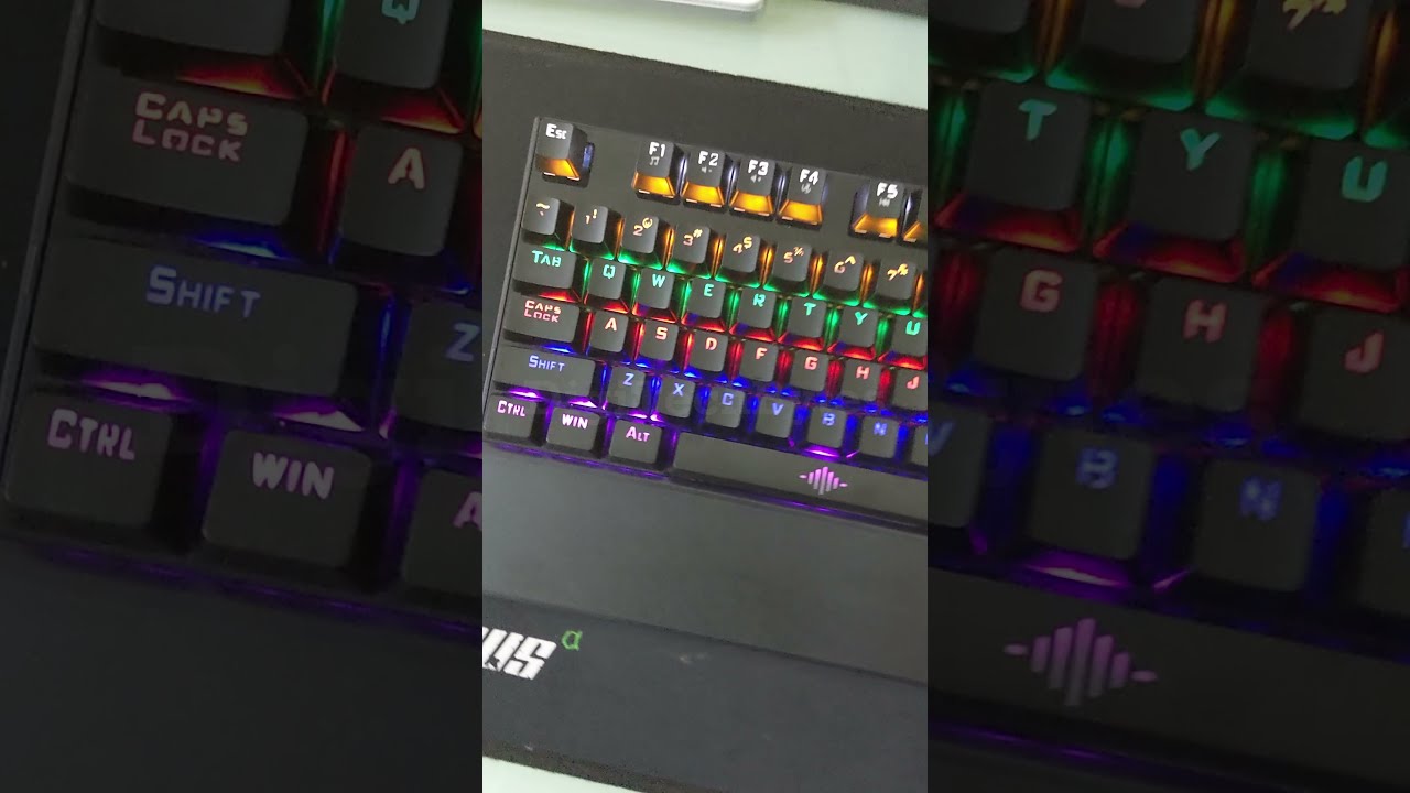 K28 Mechanical Gaming Keyboard  with 87 LED illuminated Keys