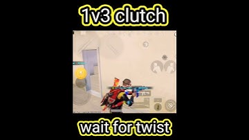 1v3 wait for twist #bgmi #pubg #shorts