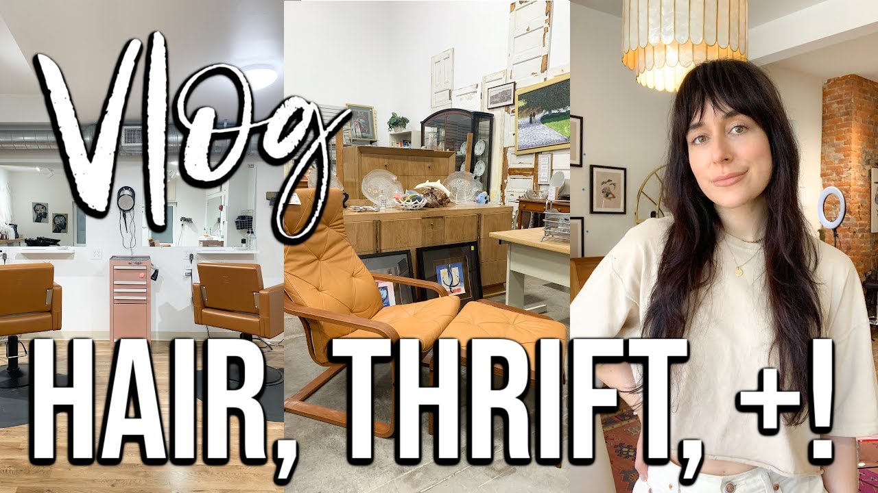 HAIR MAKEOVER Come To The Salon With Me, Thrifting, & Target! VLOG