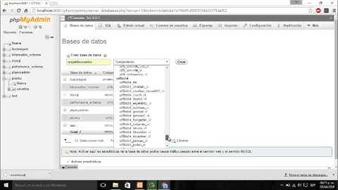 Exportacion e importacion de una base de datos en phpMyAdmin