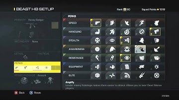 Call Of Duty: Ghost - Best Class Setup - Honey Badger