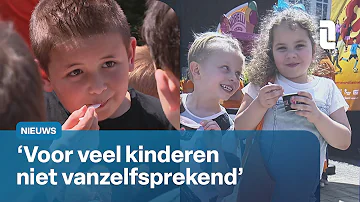 Gratis ijs in Sittard-Geleen met een boodschap: hulp voor gezinnen in armoede ???? | L1 Nieuws