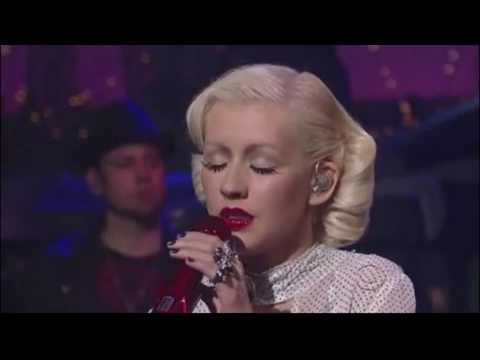 Christina Aguilera live (you lost me) plus lyrics....