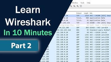 Learn Wireshark in 10 minutes Part 2  - Wireshark Tutorial (Capture and Protocol Filters)