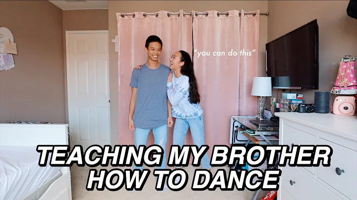 TEACHING MY BROTHER THE PLAY IT FORWARD DANCE | Ni...