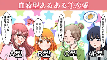 血液型の特徴