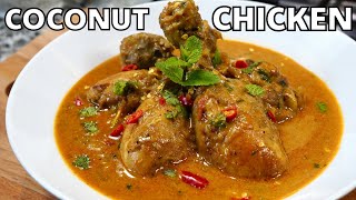 COCONUTTY CHICKEN CURRY (STEP BY STEP GUIDE FOR BEGINNERS) | Chicken Curry Recipe