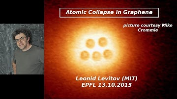 4 MDL - Leonid Levitov: Atomic collapse in graphene