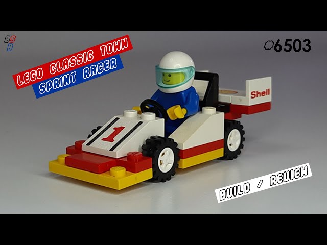 LEGO CLASSIC TOWN 6503 Sprint Racer - Speed Build - Retro 1988 - YouTube