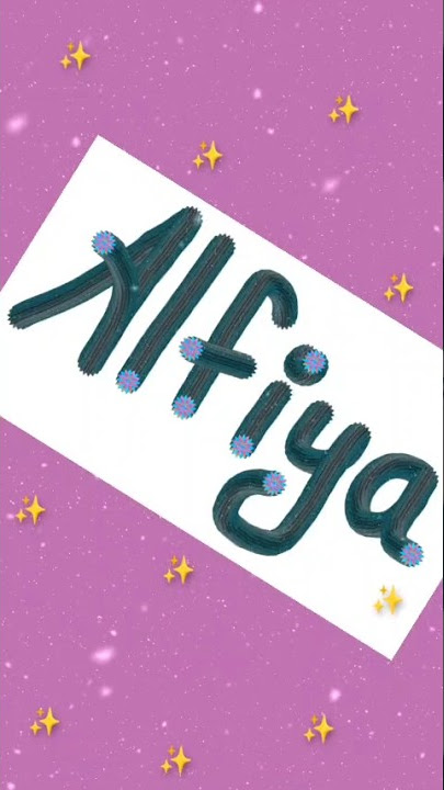beautiful name 😍 Alfiya name WhatsApp status 💔 #shorts #alfiya