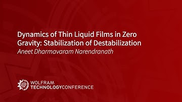 Dynamics of Thin Liquid Films in Zero Gravity: Stabilization of Destabilization