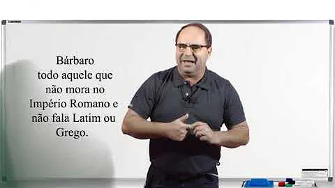 Como eram os contatos entre bárbaros e romanos?