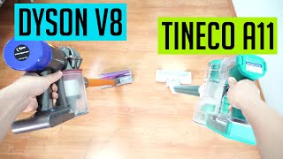 Tineco A11 Master vs. Dyson V8 Absolute [Is Tinceo Better?]