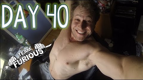 THE FURIOUS 45 - DAY 40 - GOTTA KEEP WORKING! IT